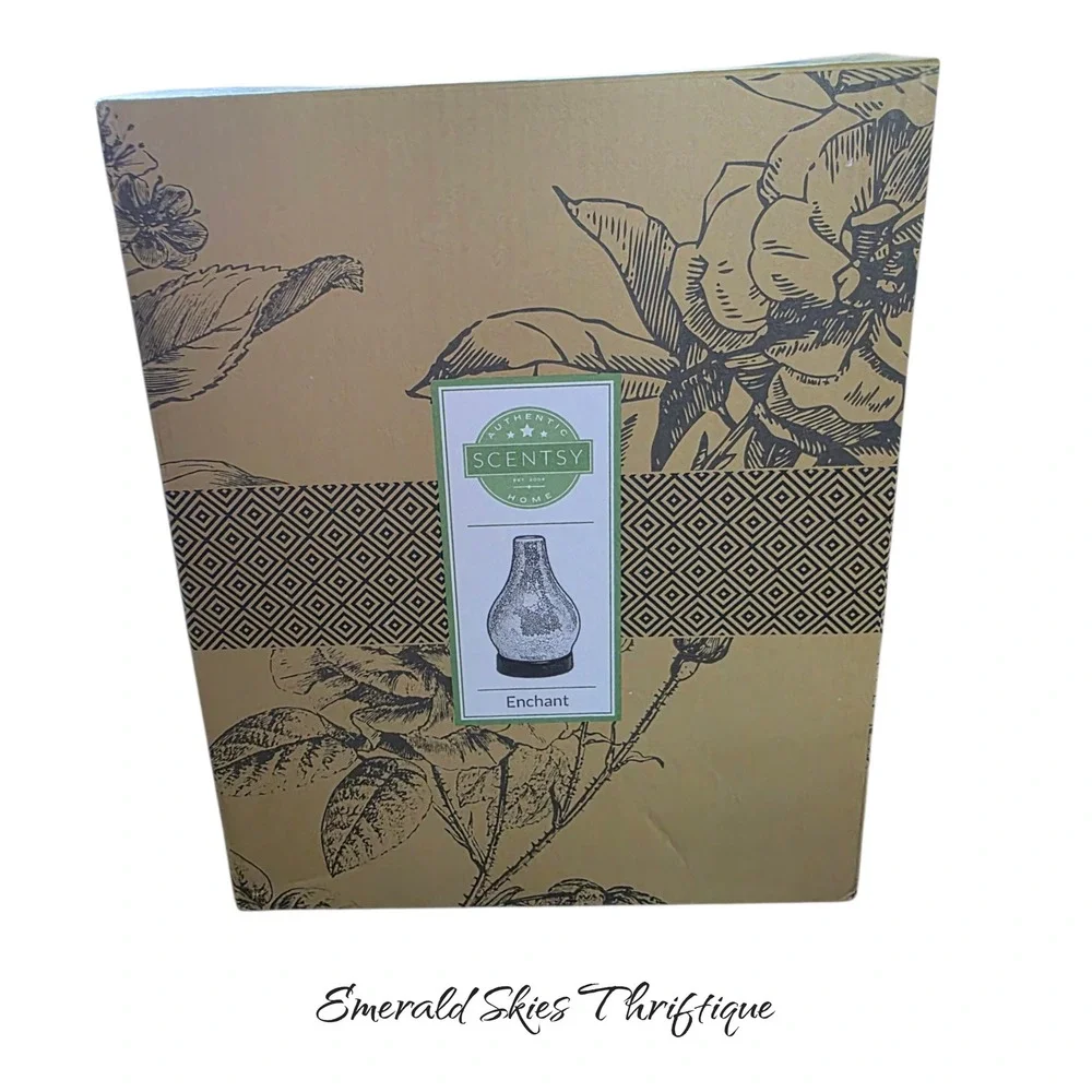 Scentsy Home Enchant Diffuser Shade Only; Globe Mosaic Iridescent Shade